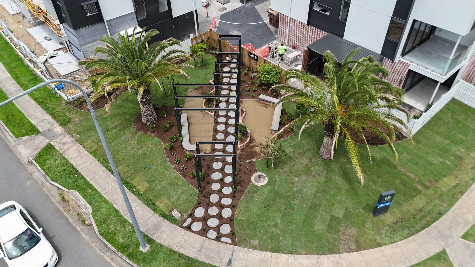 Townhouse Development Landscaping - Urban Excellence